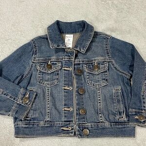 Kids 2T Denim Jean Jacket Unisex